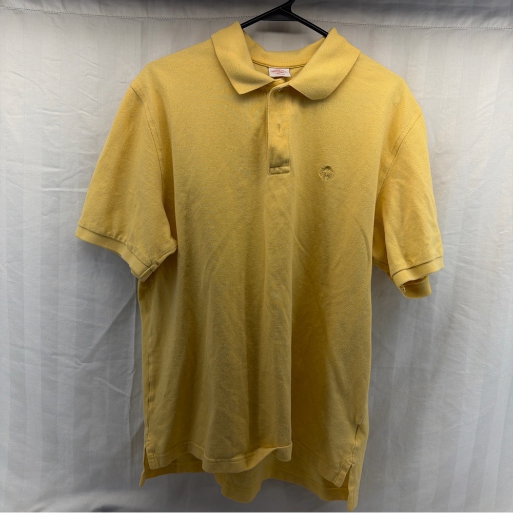 Brooks Brothers Yellow Polo Shirt